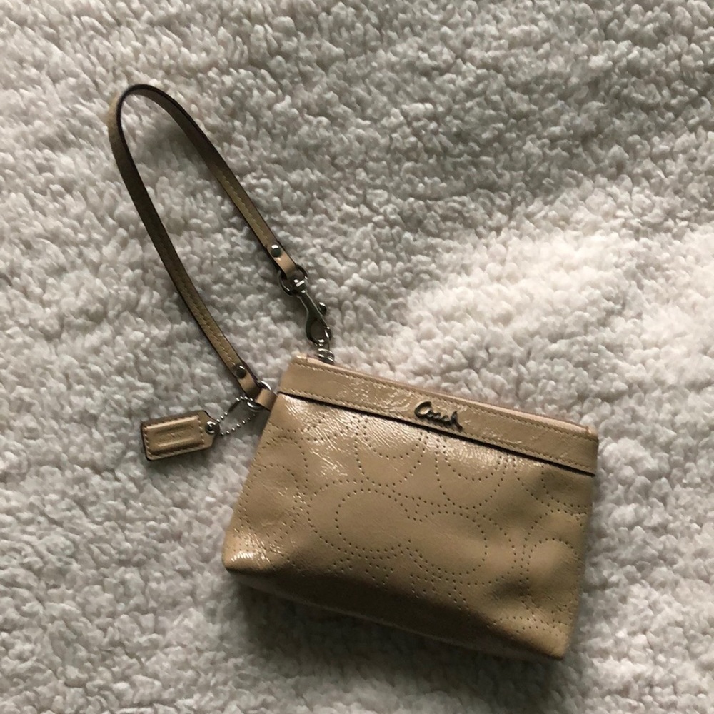 Coach Patent Leather Wristlet